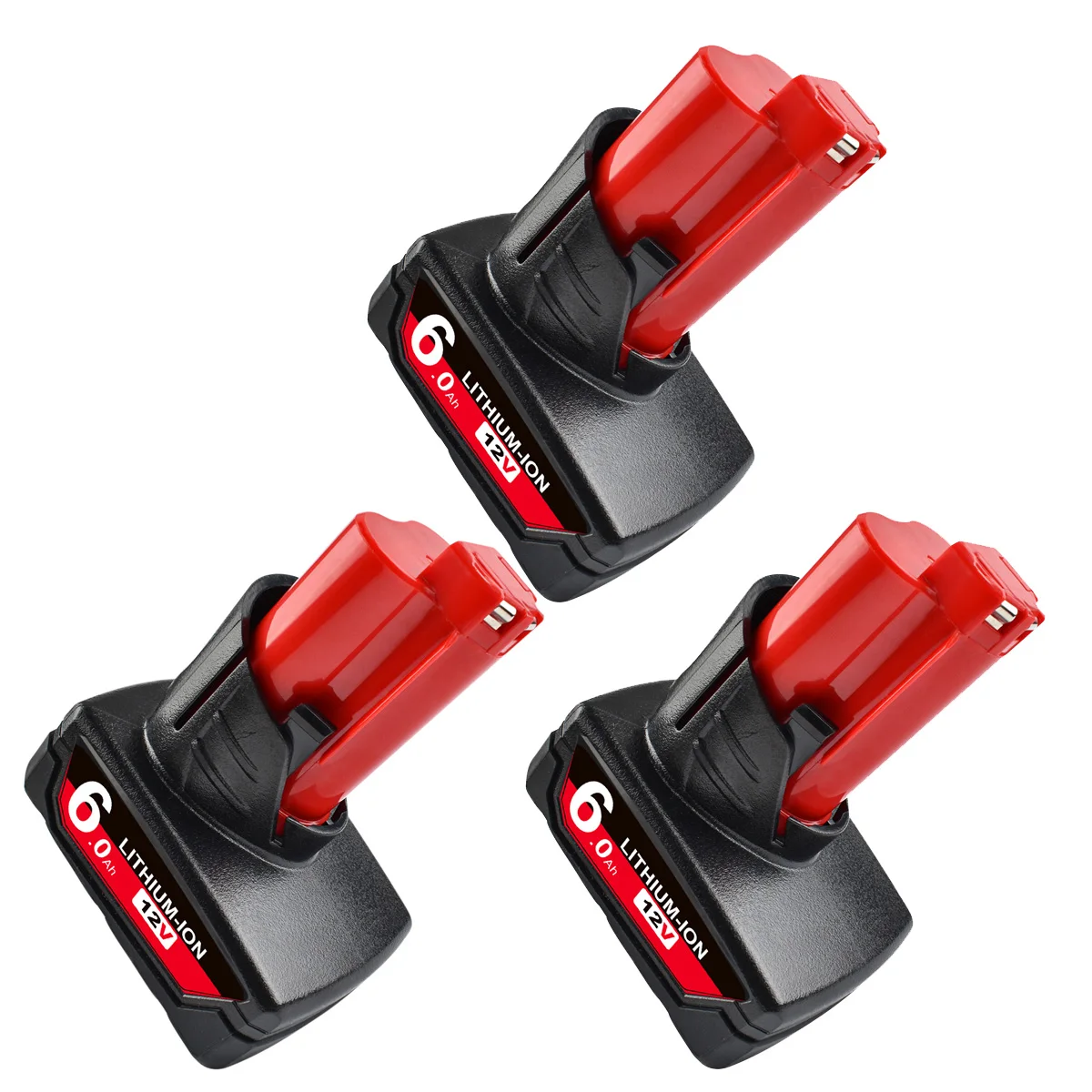 12V 3,0Ah wiederaufladbarer 3000mAh Akku für Milwaukee M12 XC Akku-Werkzeuge 48-11-2402 48-11-2411 Akkus 48-11-2401 MIL-12A-LI
