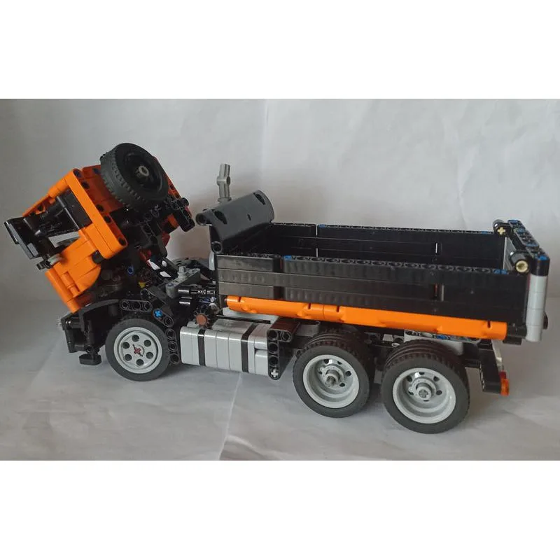 

MOC-112454 New Assembly Cargo Transport Truck Building Block Model, 832pieces, Boys' Children's Birthday Building Block Toy Gift