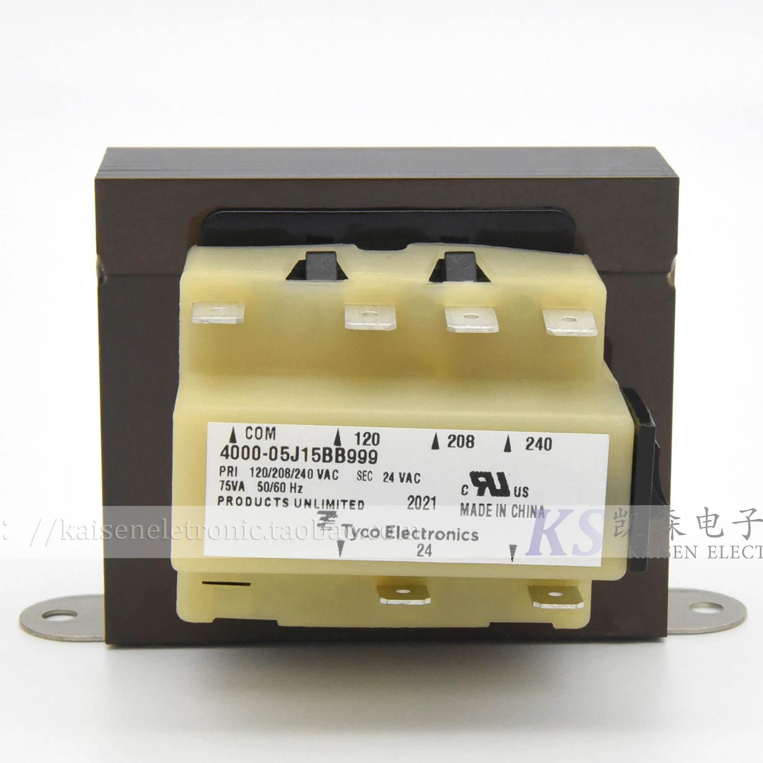 

75VA 120V208V240V to 24V 4000-05J15BB UL Tyco Isolation Transformer for Fresh Air System