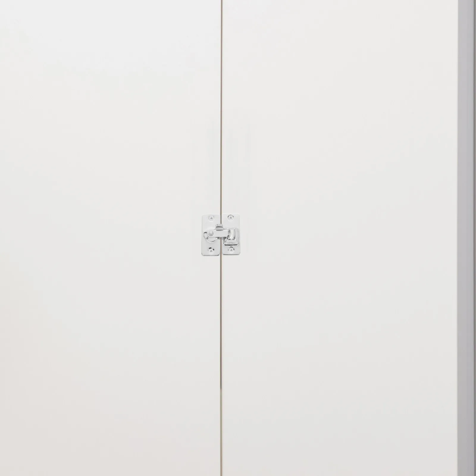 2Pcs Stainless Steel Household Hasp Lock Right Angle Sliding Door Latch for Bathrooms Toilets Bedrooms Sliding Barn Doors Easy