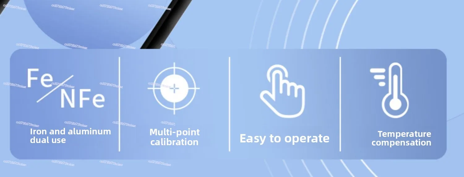 Large-scale Coating Thickness Gauge Galvanized Paint Fireproof Coating Measurement Thickness Detection Paint Film Meter