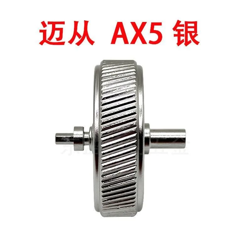 AX5 마우스 휠 소음 감소 알루미늄 합금 금속 마우스 롤러 사용자 정의 음소거 마우스 휠 수리 교체 부품 액세서리