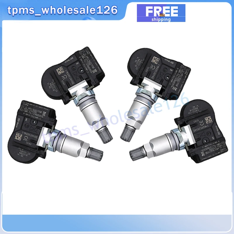 4PCS Tire Pressure Monitor Sensor 6855539 For BMW F20 F21 F22 F23 F30 F31 F32 F33 F34 M2 X1 X2 TPMS 433MHZ 36106856209 707355-10