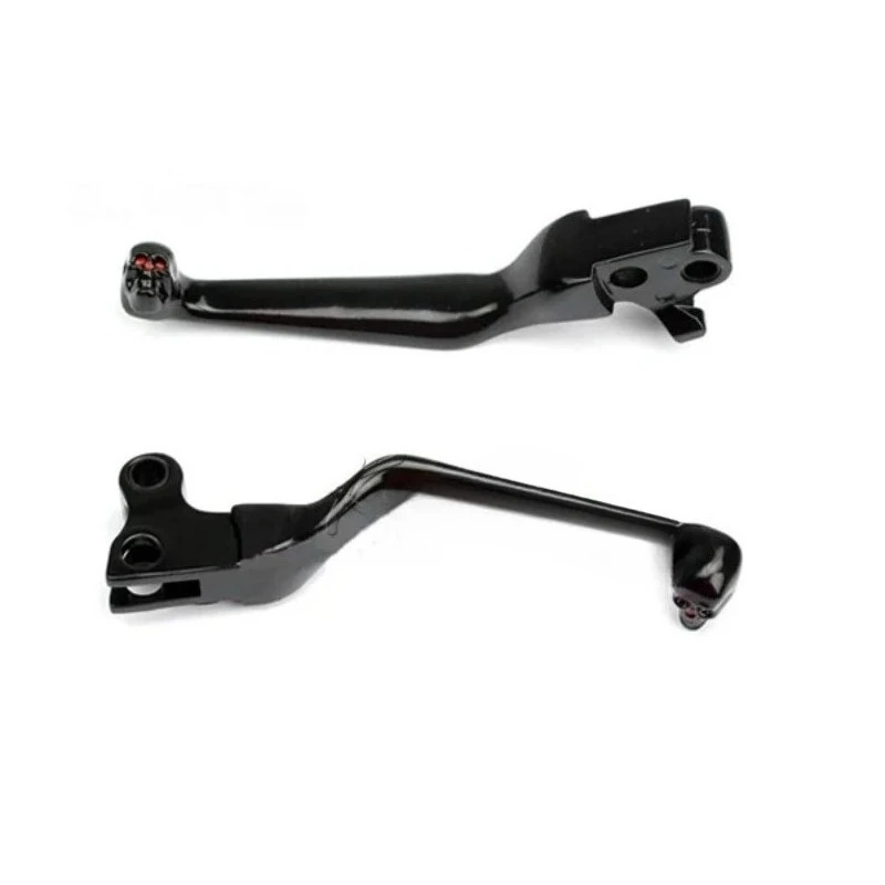 Motorcycle Brake Clutch Lever Skull Head for Harley Davidson Softail XL Sportster 883 1200 FXDWG Dyna Wide Glide FXDB Street Bob