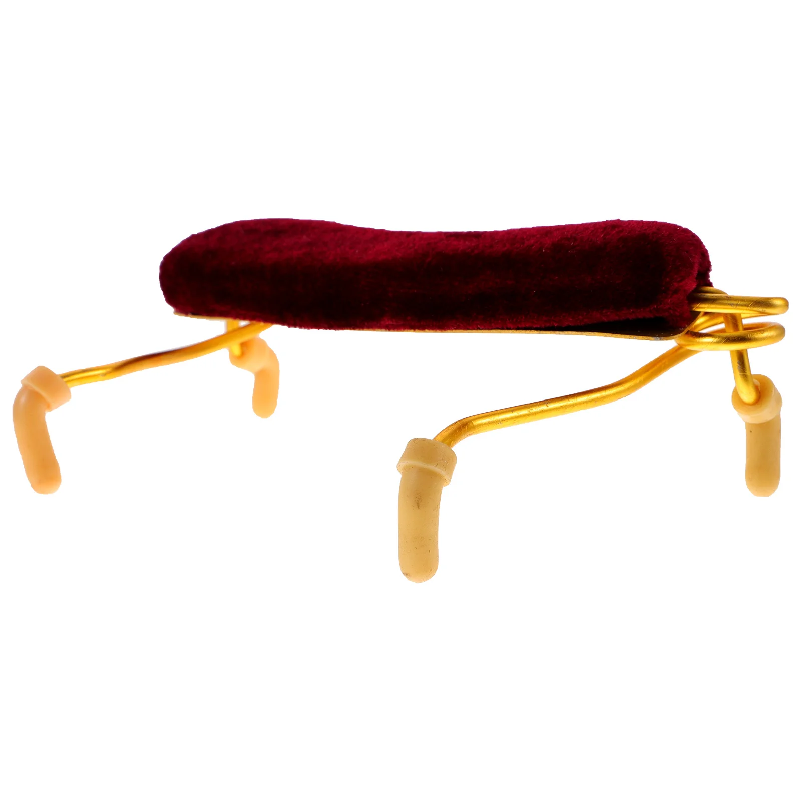 

Adjustable Shoulder Rest Support Comfortable Chin Replacement Accessory Red Simple Design Durable High-Class Material Easy