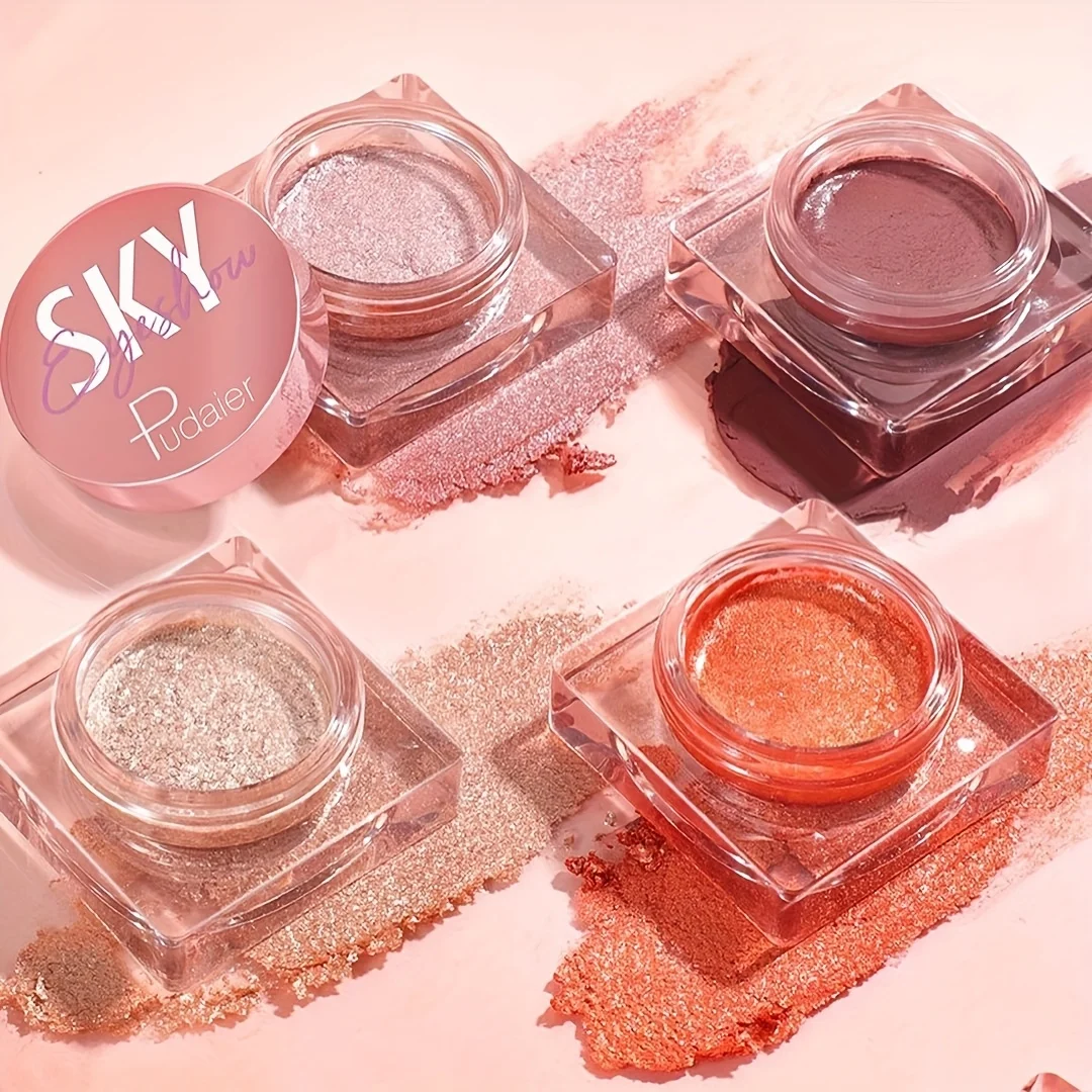 Cień do powiek Glitter Sparkle - błyszczący i o wysokim połysku cień do powiek, łatwy w aplikacji, o wysokiej reprodukcji kolorów, na festiwalowe imprezy