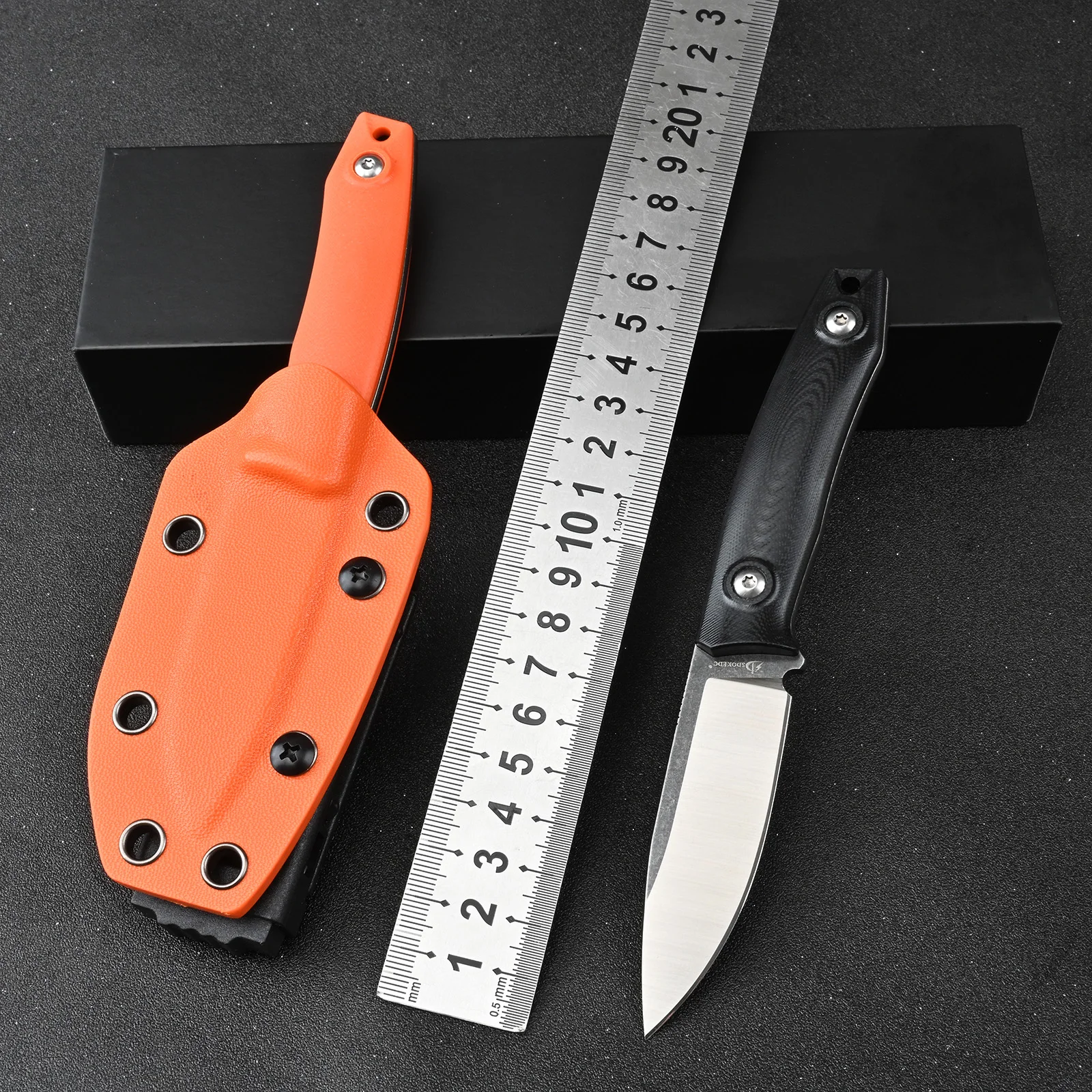 Sdokedc Knives DC53 Steel Self Defense Fixed Blade Knife Outdoor Camping Survival Hunting Knife Tactical For Men EDC