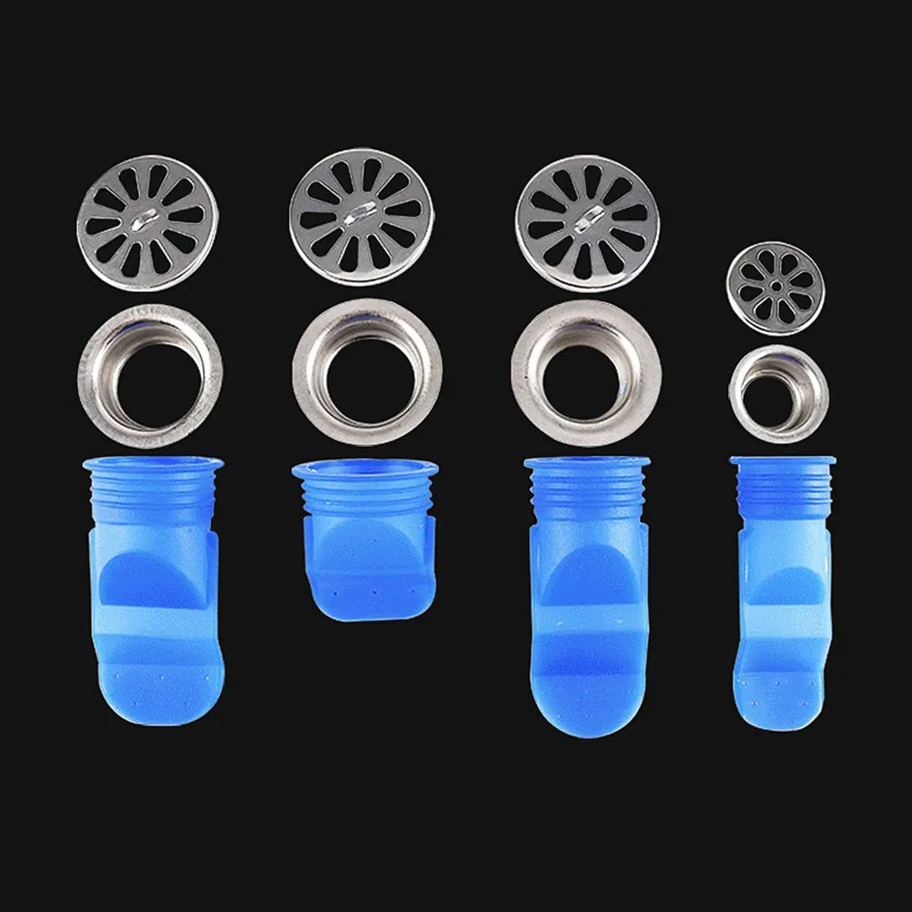1Pcs Odor Proof Drain Core Silicone Floor Drain Seal for Bathroom Kitchen Sewer Backflow Prevention Leak Resistant