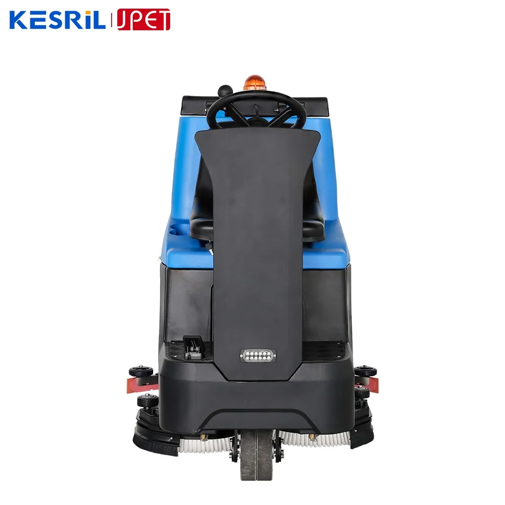 New Electric 140L 24V Battery Type Ride-on Floor Scrubber Machine With 1 Year Warranty For Supermarket Airport CE Certified