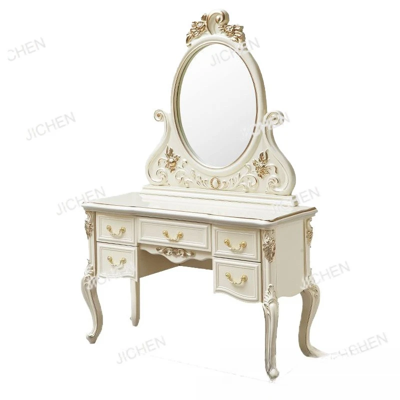 

European dressing table Bedroom Small apartment dressing table Multifunctional modern simple dressing table Makeup