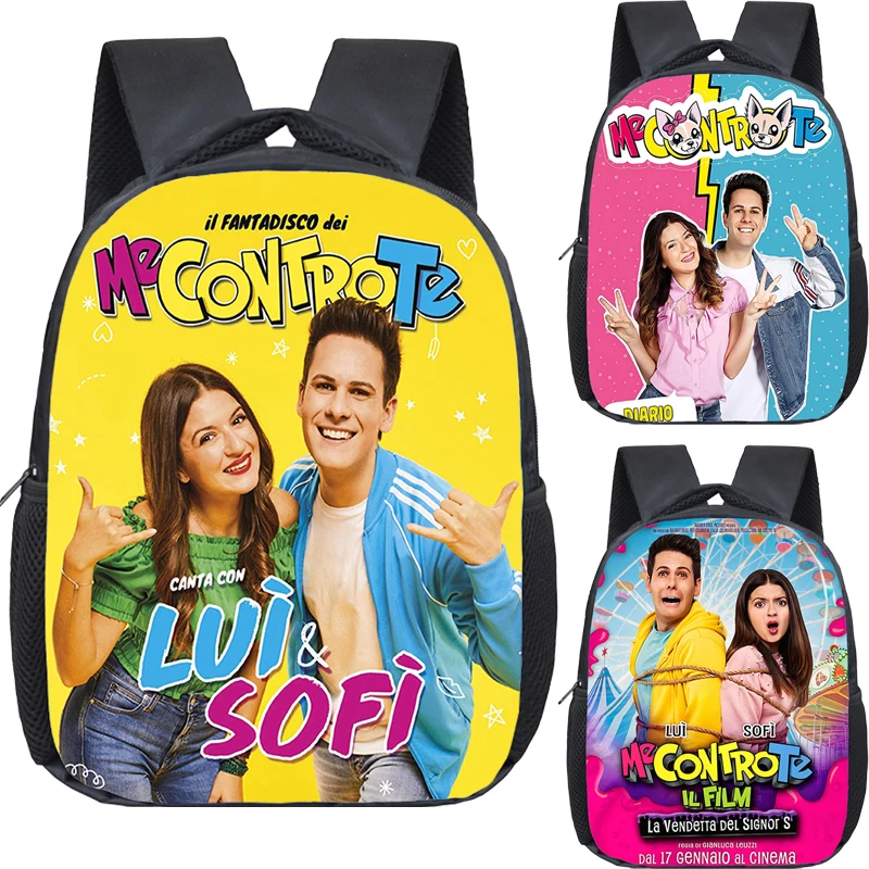 

12inch Me Contro Te Backpack for Preschool Girl Boy Cartoon Kindergarten Schoolbag Kids Cute Bookbag Back To School Mochila Gift