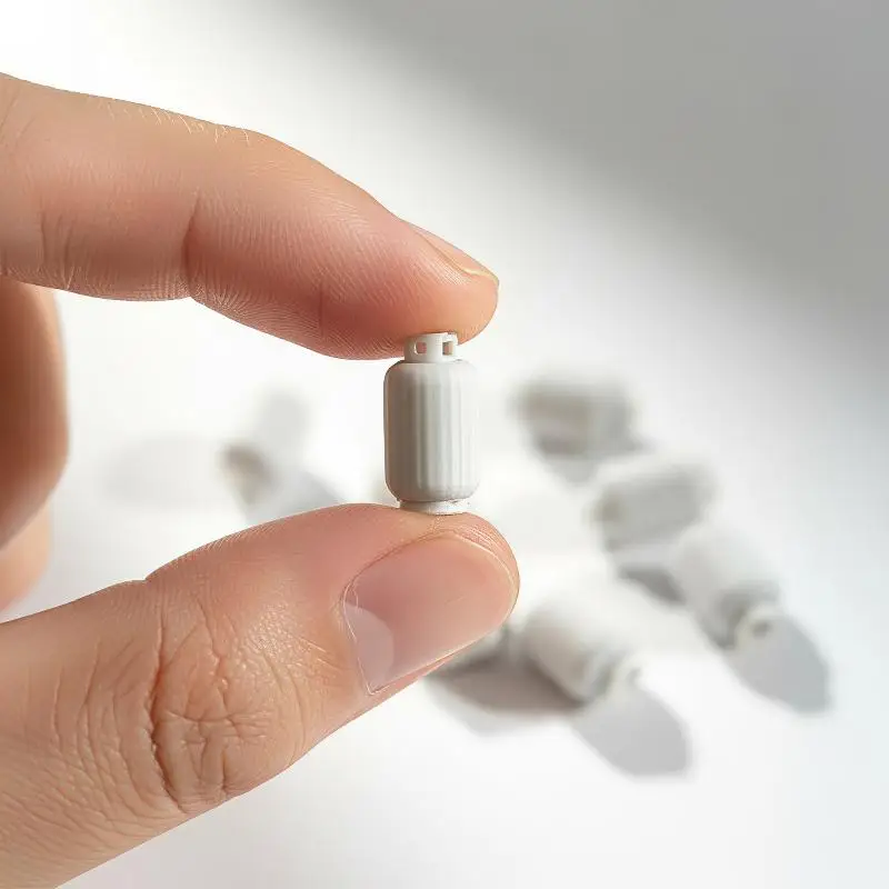 Mini Dollhouse Gas Tank Models 6Pcs Realistic Fine Details for Miniature DIY Craft Decor Collection Ornament