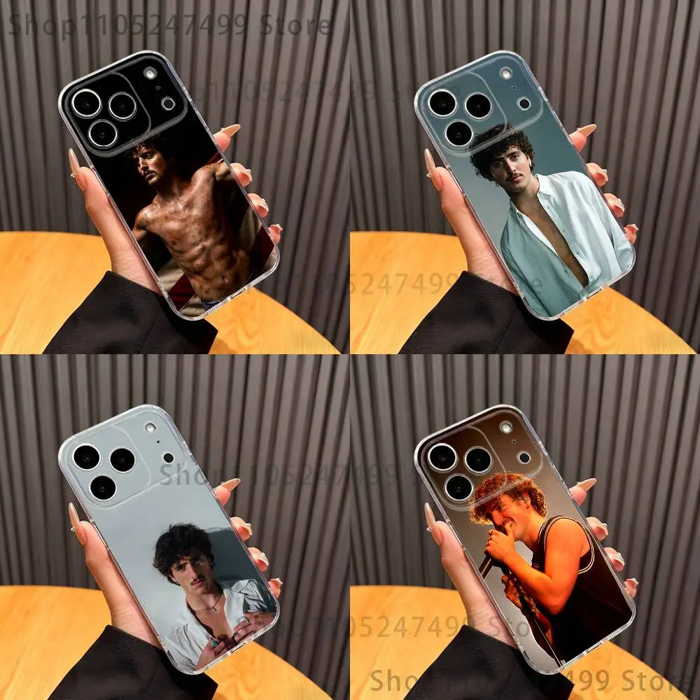 

Singer B-Benson Boone Phone Case For iPhone 17,16,15,14,13,12,11 Pro,Max,Plus,XR,Mini,E Clear Full-coverage Soft Cover