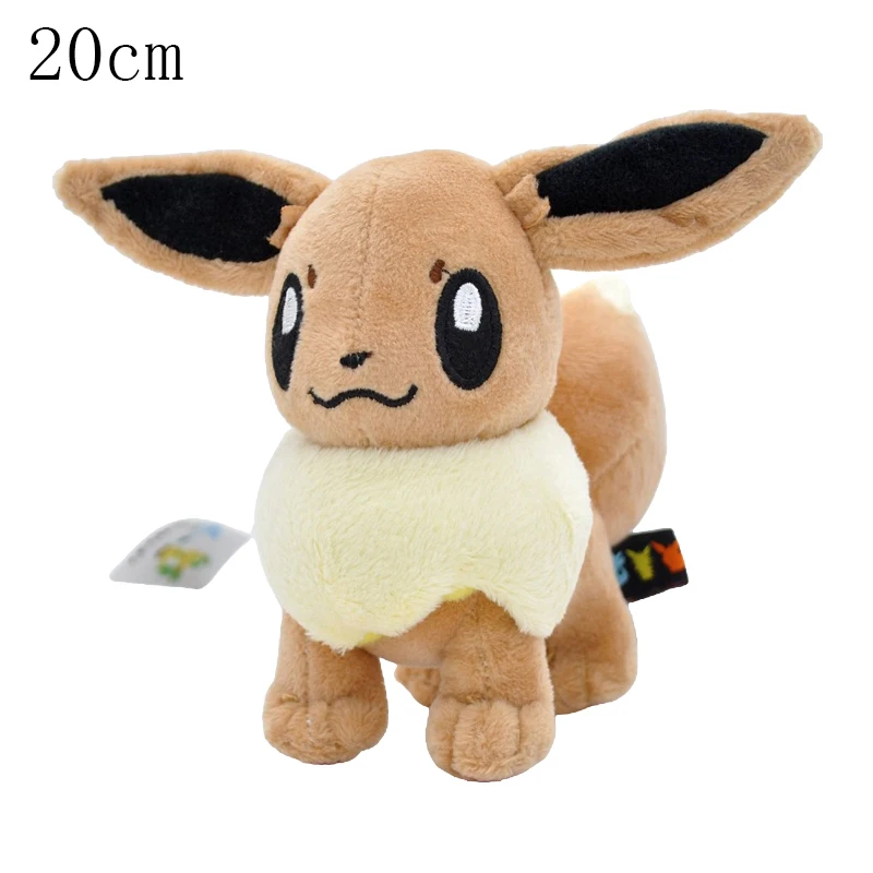 Juguete de peluche de Pokémon Eevee, Eeveelution, Vaporeon, Jolteon, Espeon, Umbreon, Sylveon, regalos de Navidad para niños