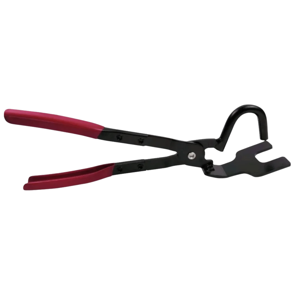 

Противоскользящая ручка, съемник выхлопной вешалки, стопорная челюсть, сверхмощные плоскогубцы для удаления прокладки выхлопной трубы, вся выхлопная резина