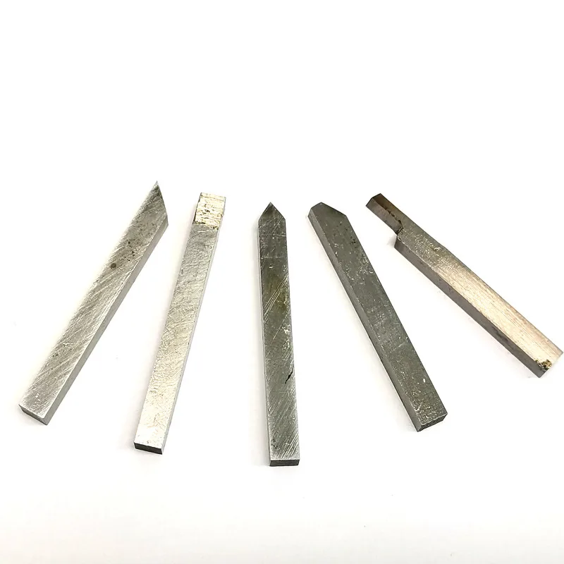 ZHRUI 5 قطعة HSS كربيد تلميح قطع تحول مملة بت مخرطة تحول أداة مجموعة مخرطة معدنية صغيرة القاطع قطع أداة أطقم 4x4mm