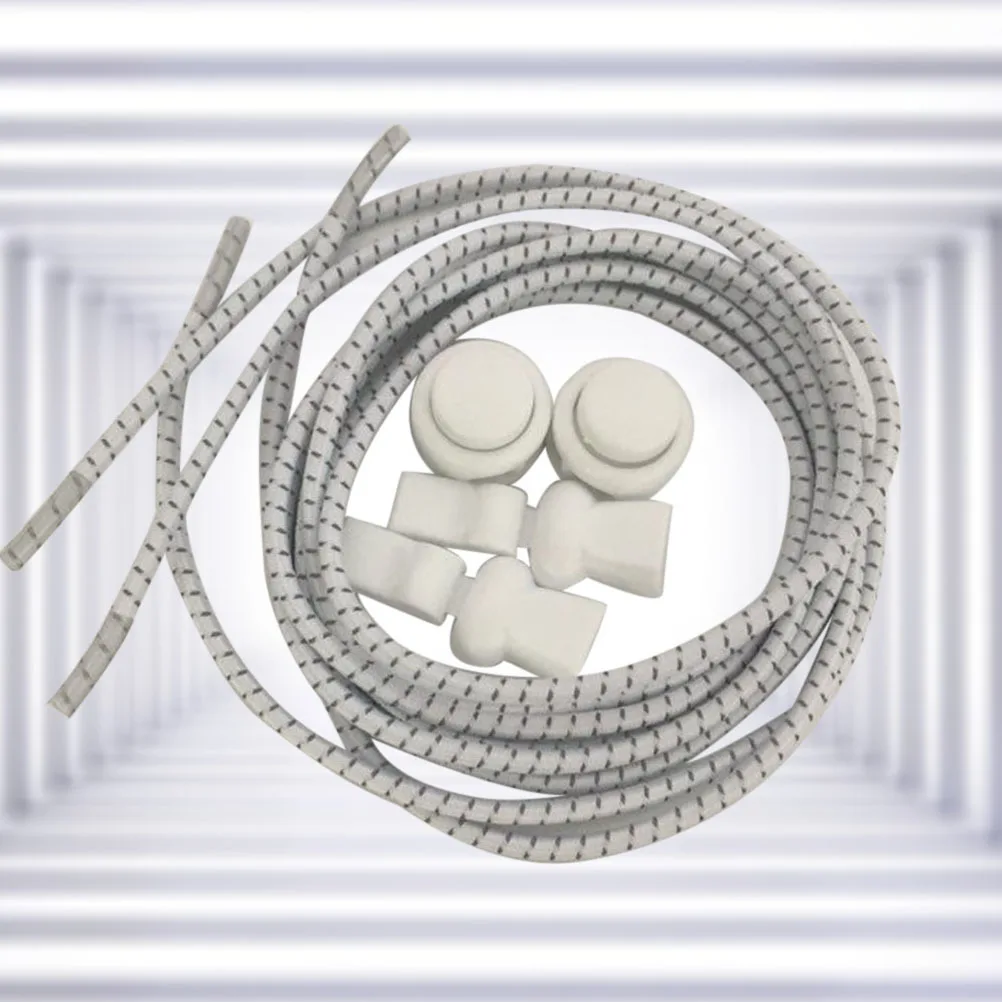 أربطة أحذية عاكسة مرنة كسول أربطة أحذية رياضية قابلة للتعديل للجري والمشي لمسافات طويلة والتسلق والركض للجنسين #6