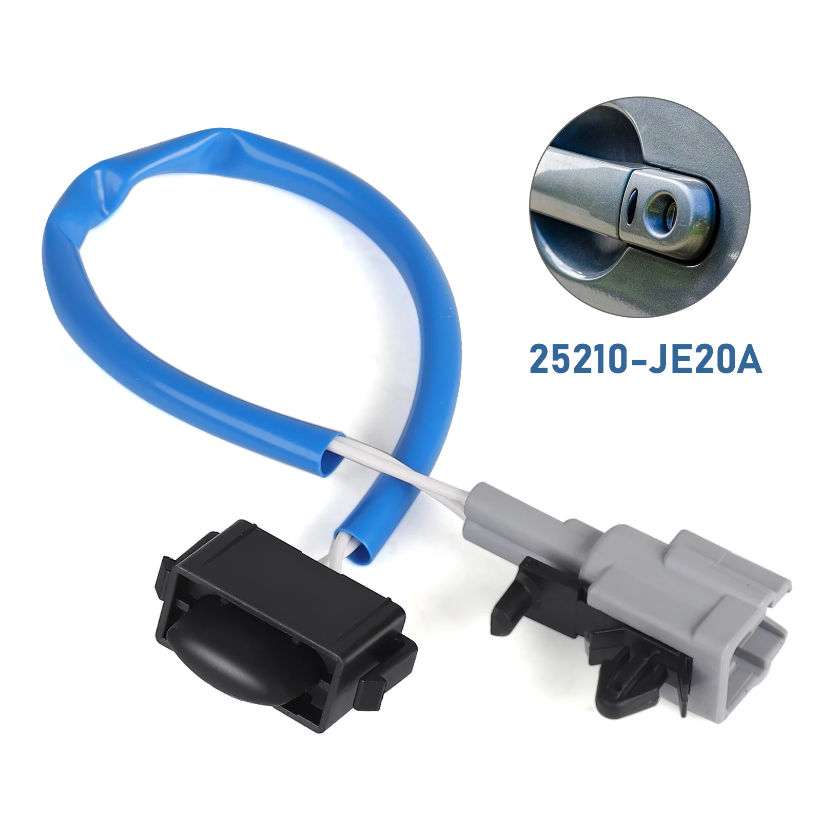 

Exterior Door Handle Intelligent Keyless Sensor Button Switch 25210-JE20A For Nissan Livina Tiida 2005-2012 Micra K12 2004-2009