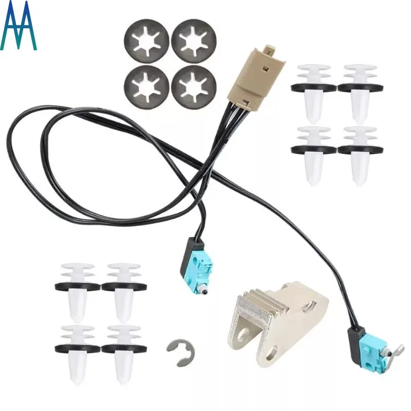 

1016009-00-c Door Handle Upgrade Repair Kit Microswitch Harness Handle Paddle Door Panel Clips for Tesla Model S 2012-2017