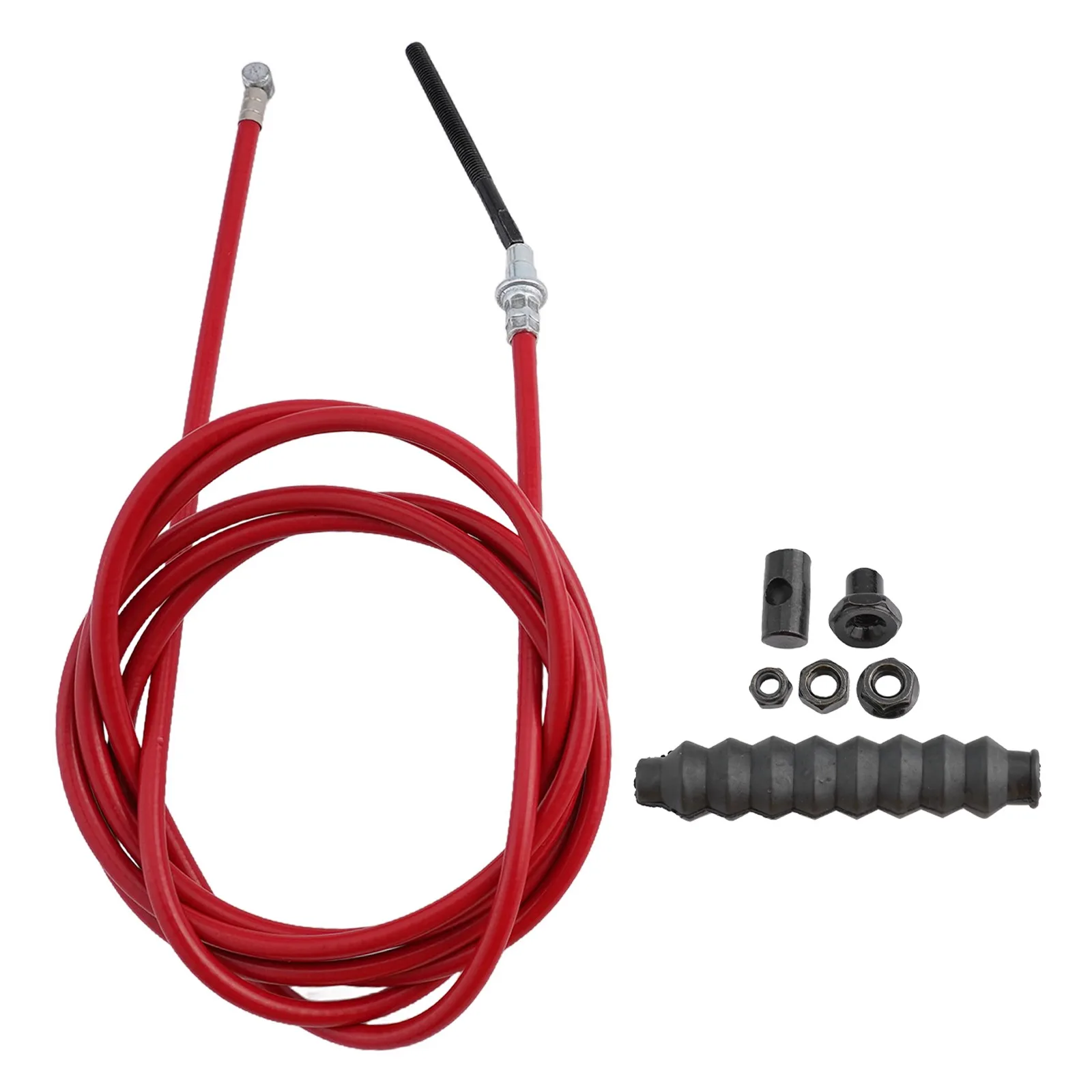 Metal Brake Line Set Replacement 195cm Accessories Brake Brake Line Easy Install Electric Scooters Equipment Red