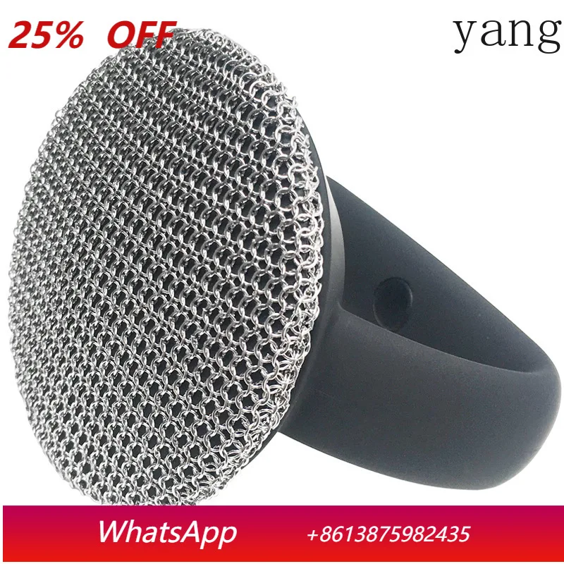 

LMM Kitchen Handle Brush Washing Pot Steel Wire Artifact Dishwashing Household