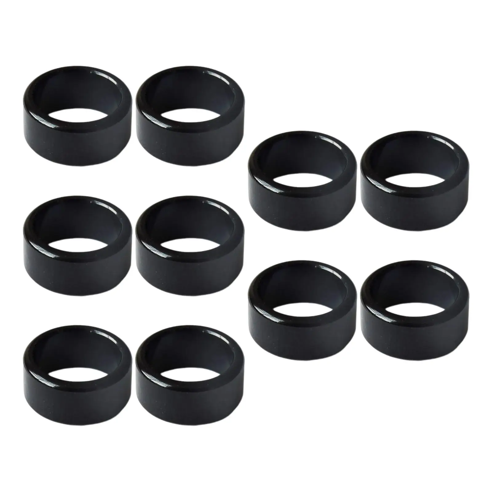 10 Pieces Aluminum Bird Rings for Cockatiels, Parakeets, Parrots Durable Identify Similar Looking Birds Accessories Widely Use