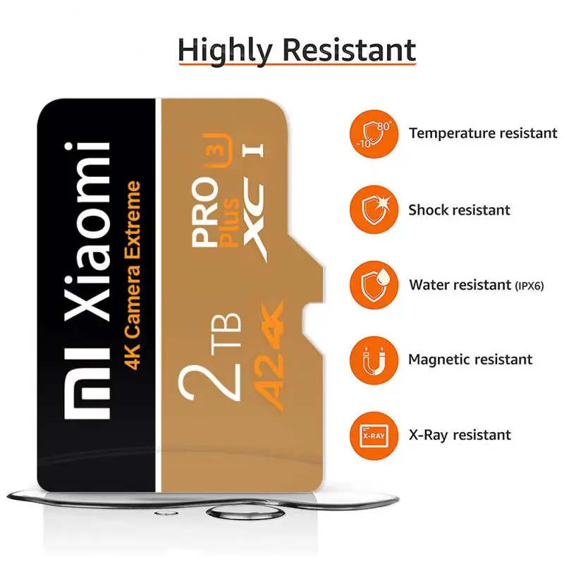 Mijia xiaomi 1TB Class10 Micro TF SD Card 2TB Memory Card 128GB 256GB 512GB A2 4K V30 Video Card For Drones Camera Original