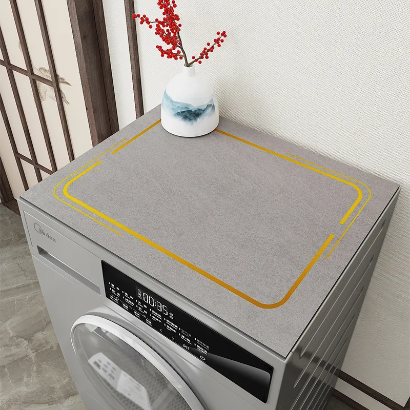 Automatic Drum Washing Machine Dustproof Cover Microwave Refrigerator Protective Dust Cover Cloth Waterproof Mat Tops Covers