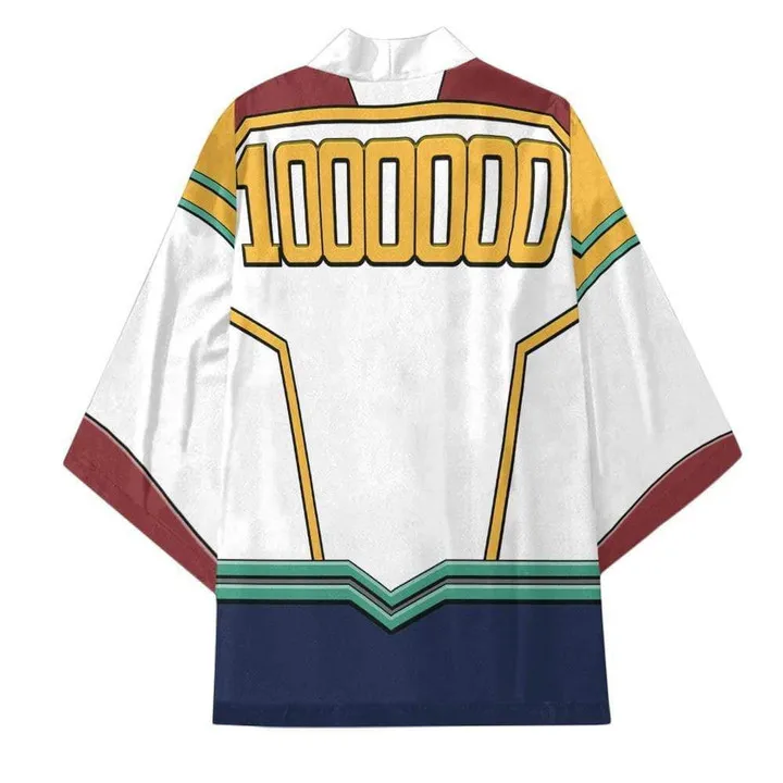 سترة كيمونو Ukiyo-e Kimono عباءة فضفاضة بأكمام ثلاثة أرباع سترة Haori #3