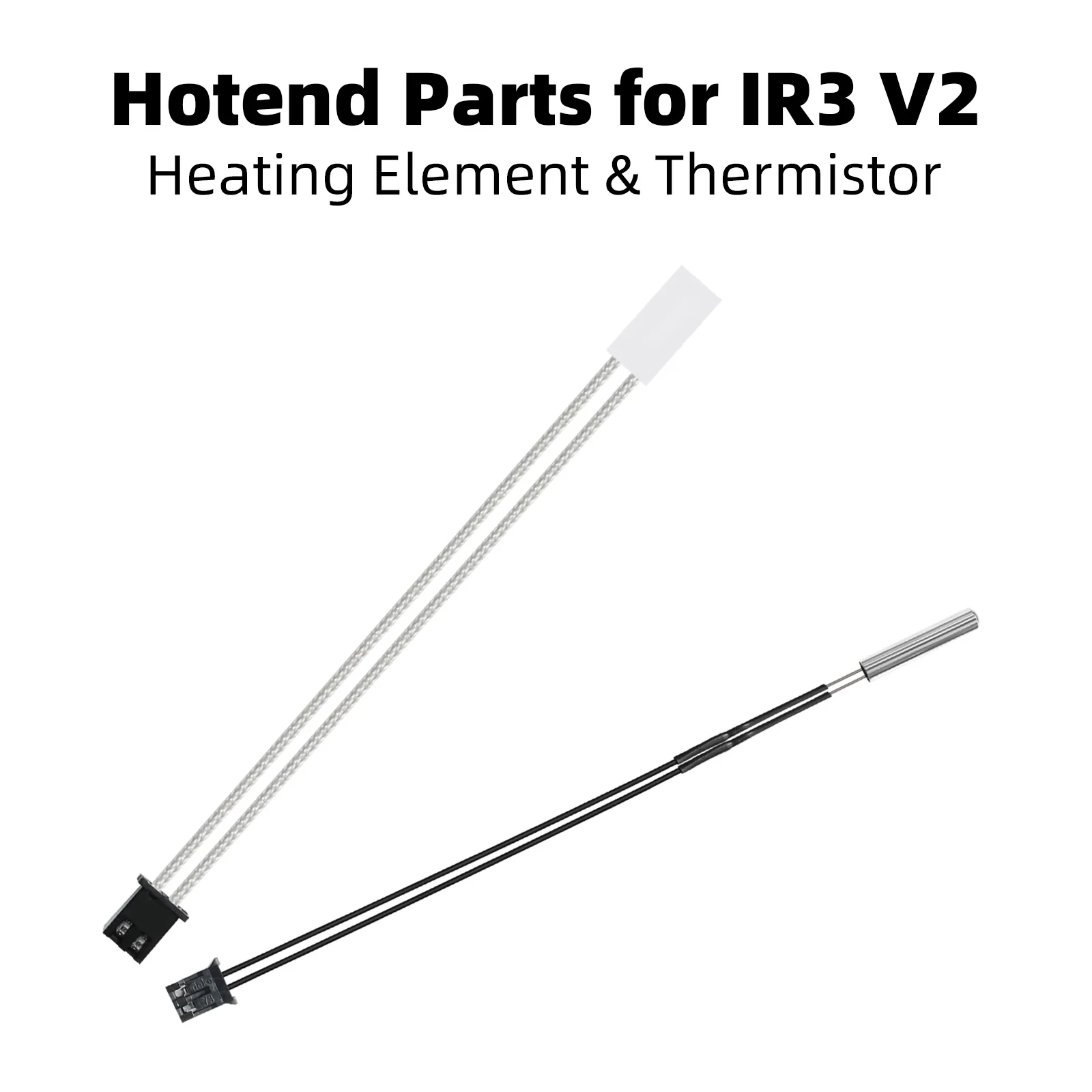 Ideaformer IR3 V2 24V 80W Grzałka z czujnikiem wysokiej temperatury, termistorem i blokiem grzewczym, silikonową obudową oraz zestawem hotend do IR3 V2 — zdjęcie produktu 3