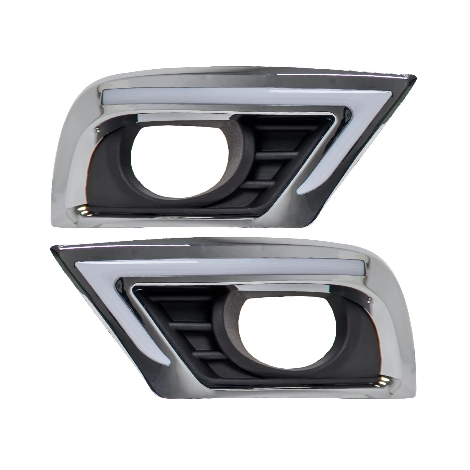 Car LED Daytime Running Light Front Fog Light Modification Decorative Lights Yellow Turn Signal DRL for Toyota Camry 2009 detail image 3