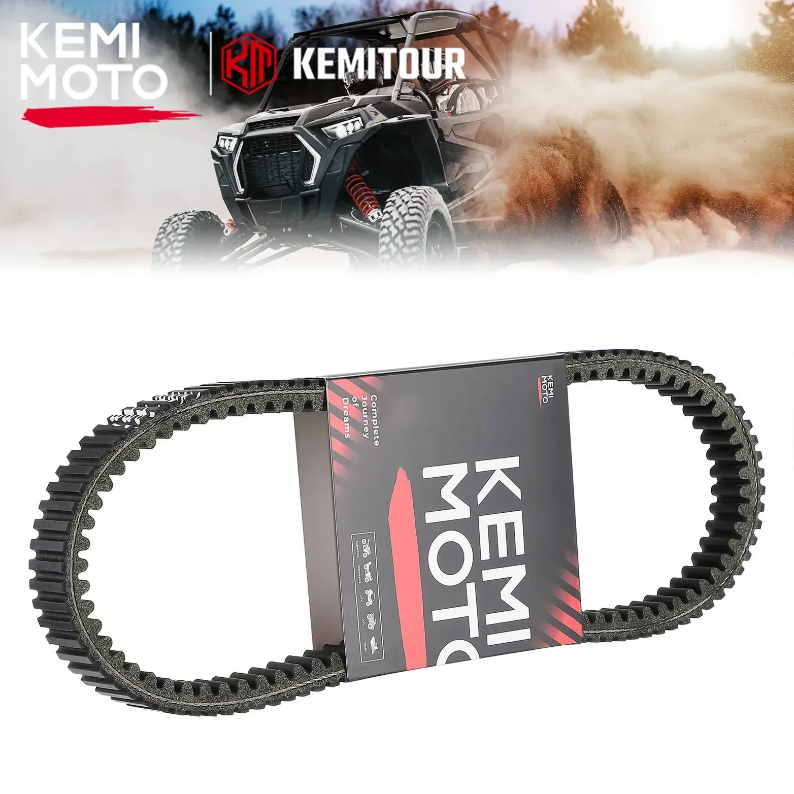 KEMIMOTO UTV #3211180 CVT Drive Belt Compatible with Polaris RZR XP 1000 / XP 4 1000 General 1000/ XP 1000 2015-2025 #27C4159