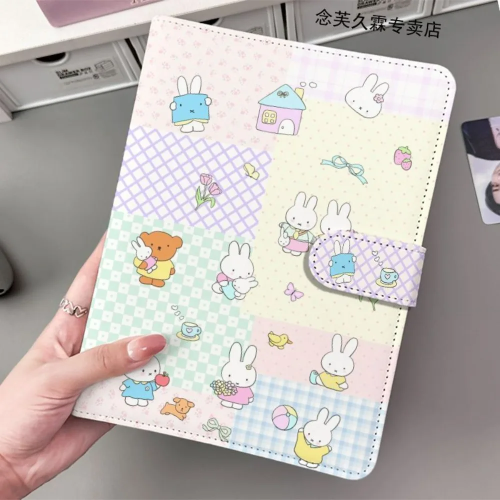 

Miffy A5 Storage Card Book Cute Cartoon Kawaii Card Binder Photo Album Portable Card Holder Collect Book for Student Storage
