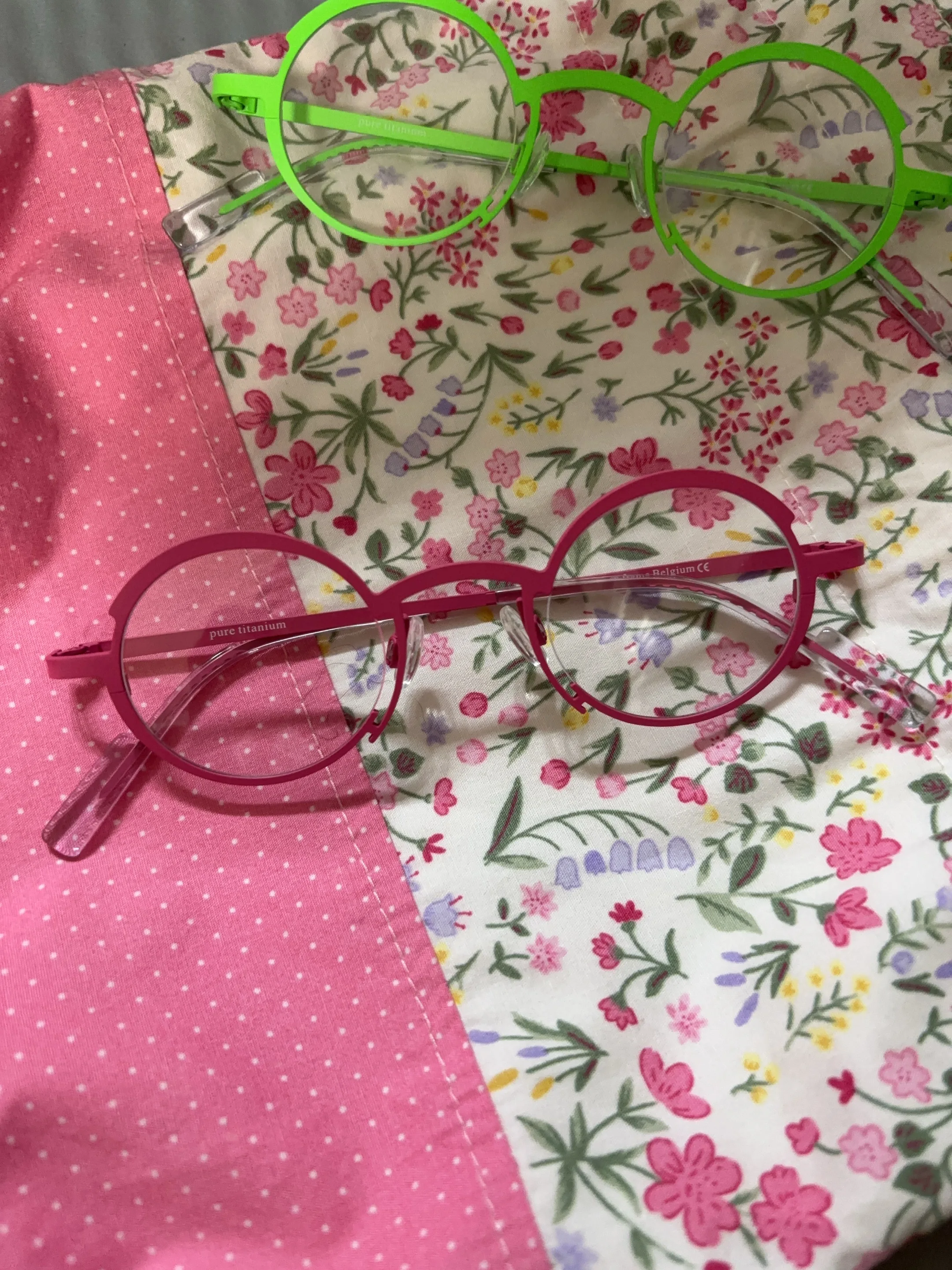 Frequency Belight Optical Belgium Geometry Irregular Shape Titanium Eyewear Spectacle Frame Men Women Eyeglasses