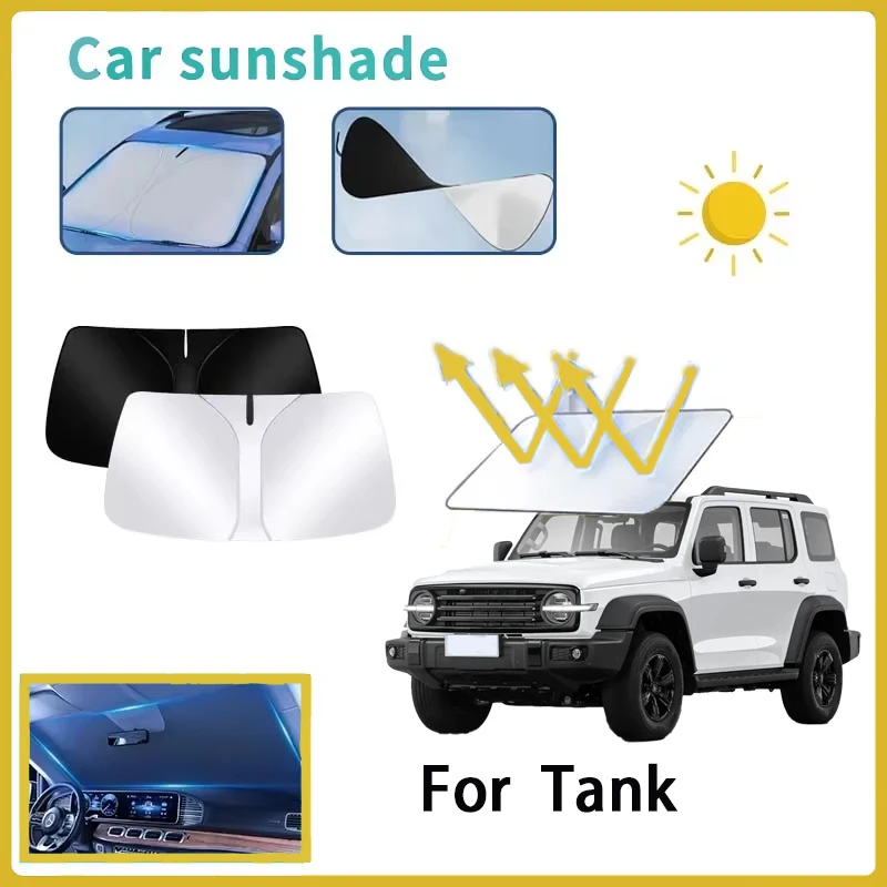 

It is suitable for tank 300/400/500/700 new energy special vehicle sunshade front shield, sun protection and thermal insulation