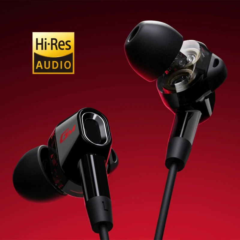 Edifier GM400 Gaming Headphones Wired HiFi Quality In-Ear Noise-Canceling Earphones 3.5mm/Type-C Port Gifts view 6