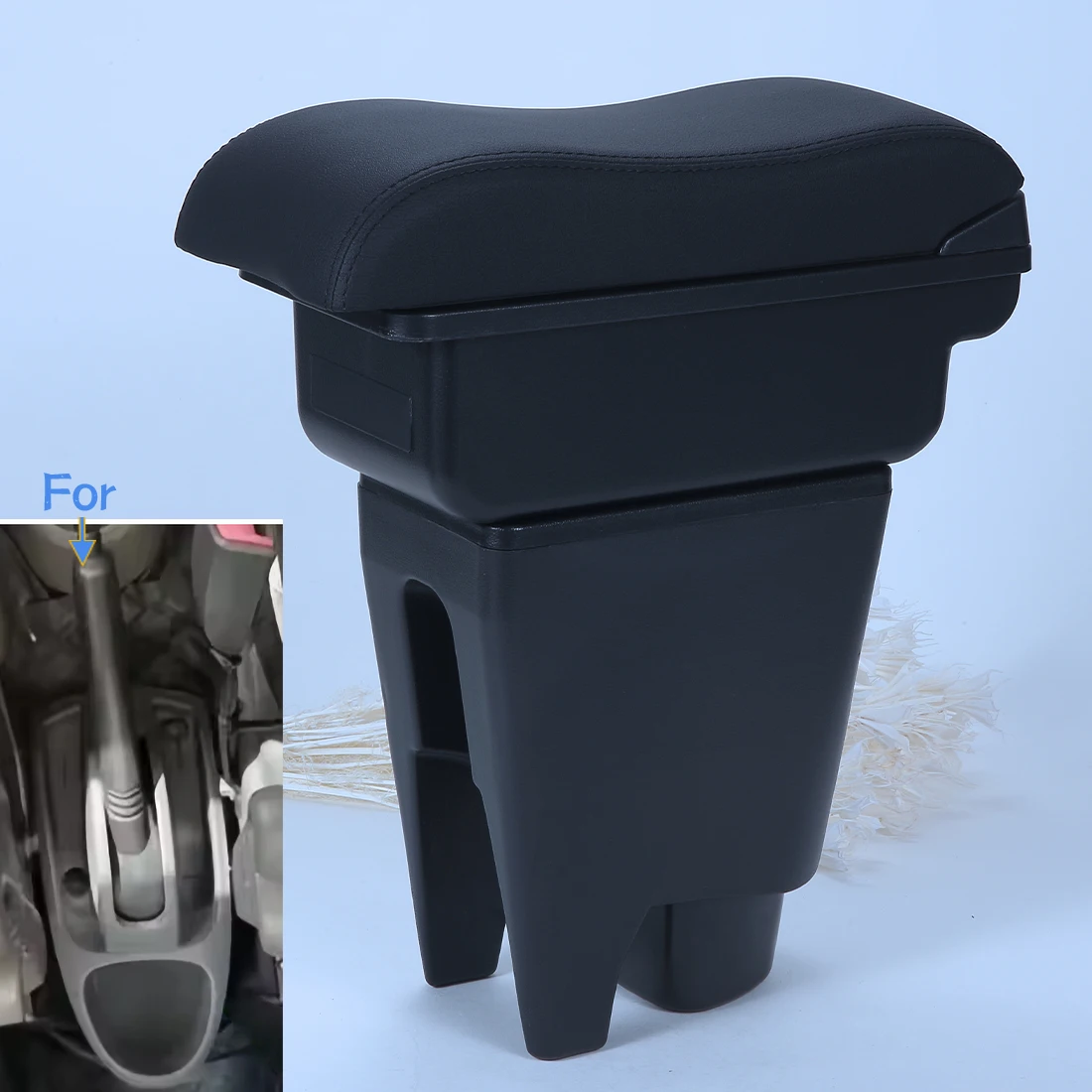 

For Citroen C1 Armrest Box For Peugeot 107 Toyota Aygo BJ Car Armrest Auto Storage Box Arm Bracing heighten Interior Details