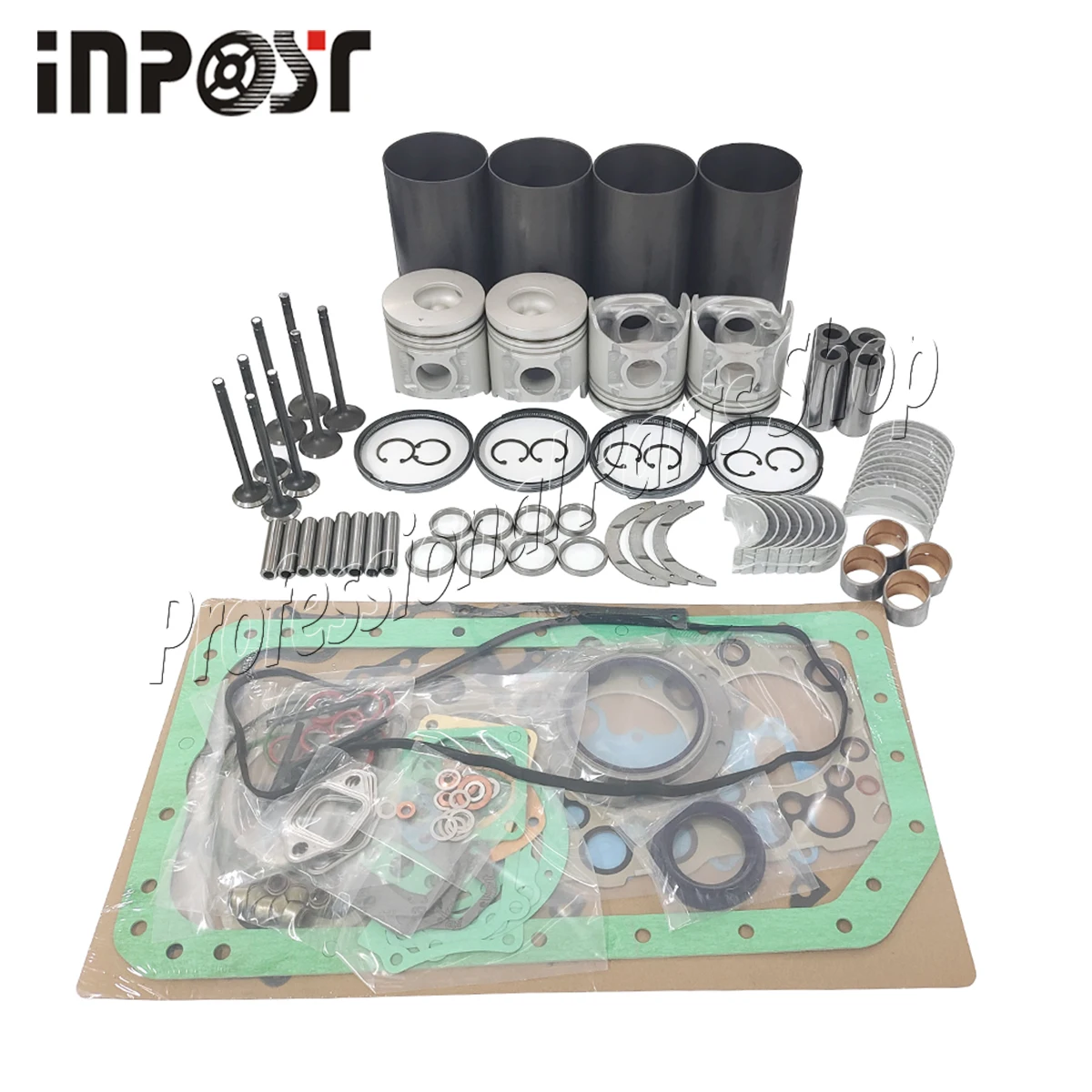 

4d34 New Overhaul Rebuild kit For Mitsubishi Fuso Canter 4D34 4D34T Engine DIESEL 3.9L