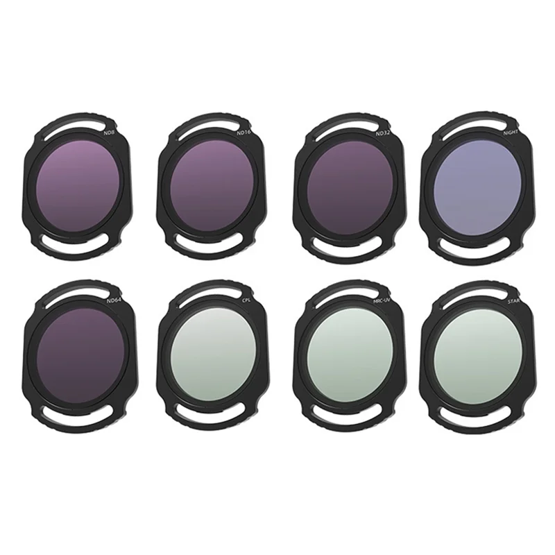 

AAAEL-Filter Set Foro4 Air Unit Pro 8PCS Camera Protection Lens Filter Fordji O4 Air Unit Pro/Avata2