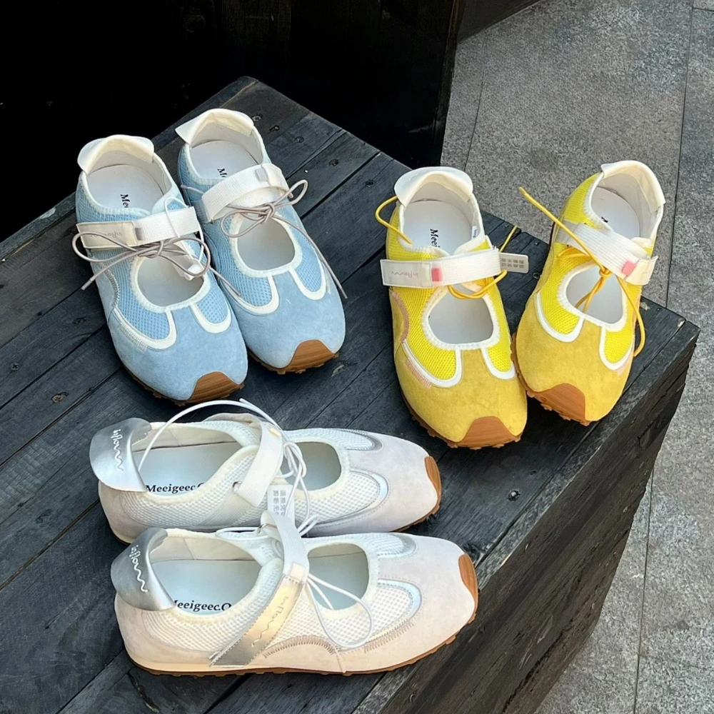 

Женские весенне-летние белые туфли с дышащей мягкой подошвой, студенческие повседневные кроссовки Sandalias Para Mujeres