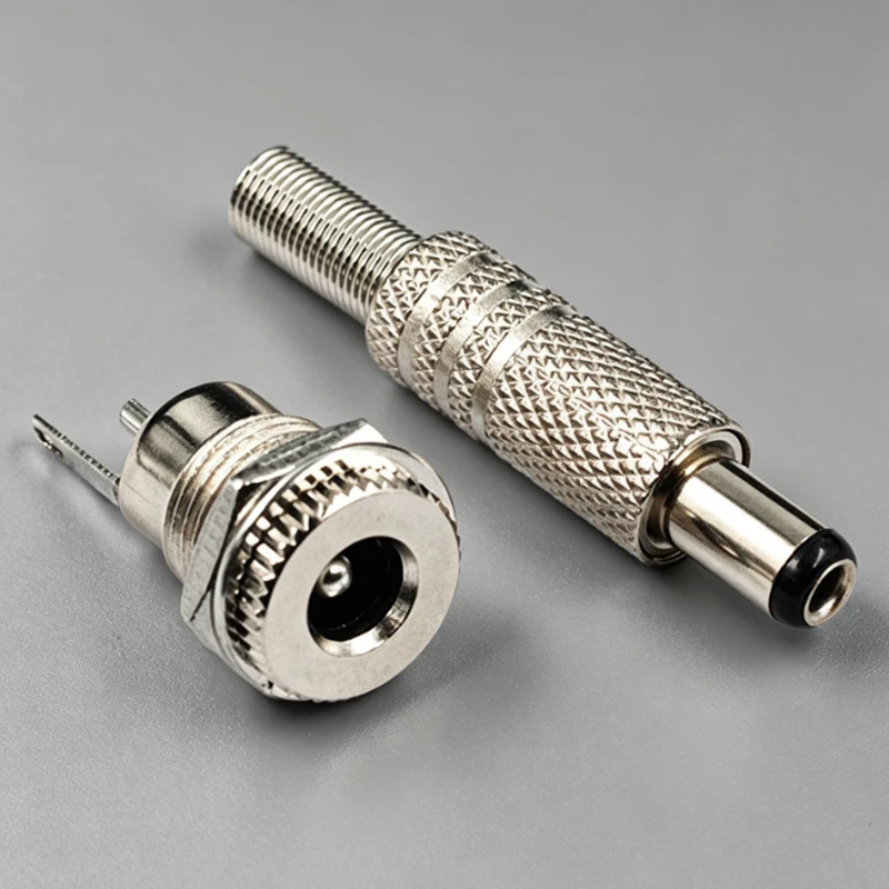 DC-Stromstecker DC099-Buchse 5,5X2,1/2,5mm Ladeanschluss Metall DC Stecker/Buchse Schweißtyp Geeignet für Elektronische Geräte – Detail 8