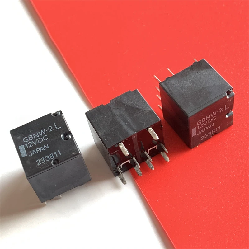 5PCS G8NW-2L-12VDC importiert, Relais 12VDC echt