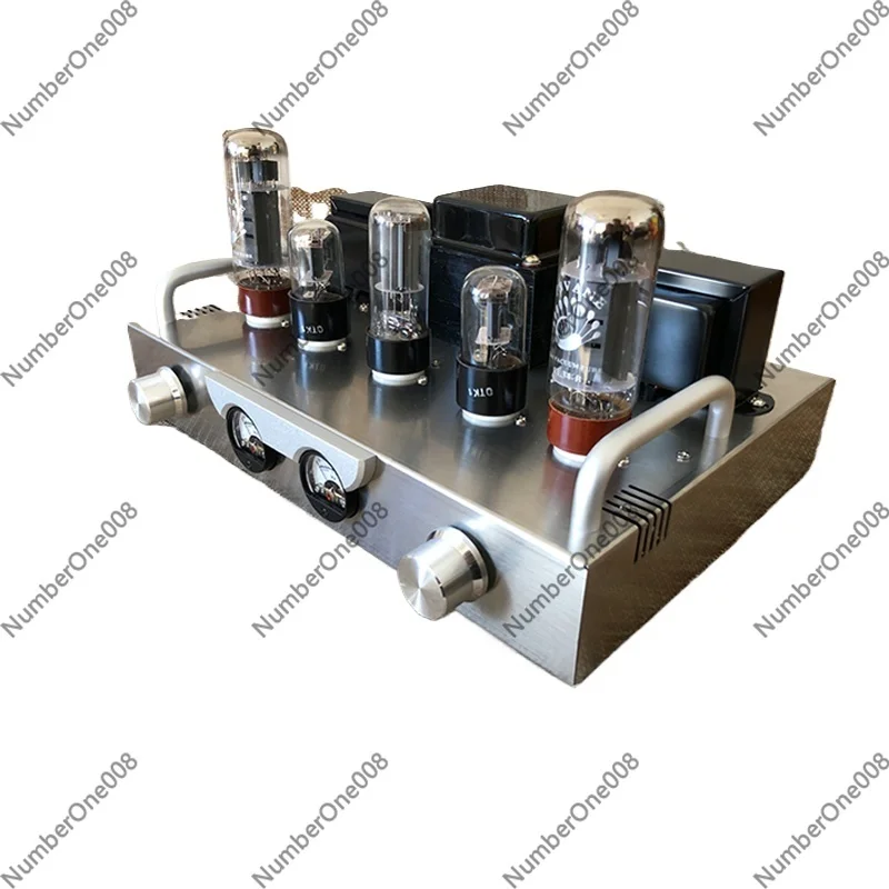 6N9P EL34 Single-Ended Tube Amplifier Kit/Finished, HiFi Class A Vacuum Tube Power Amp 8W 18Hz-30kHz