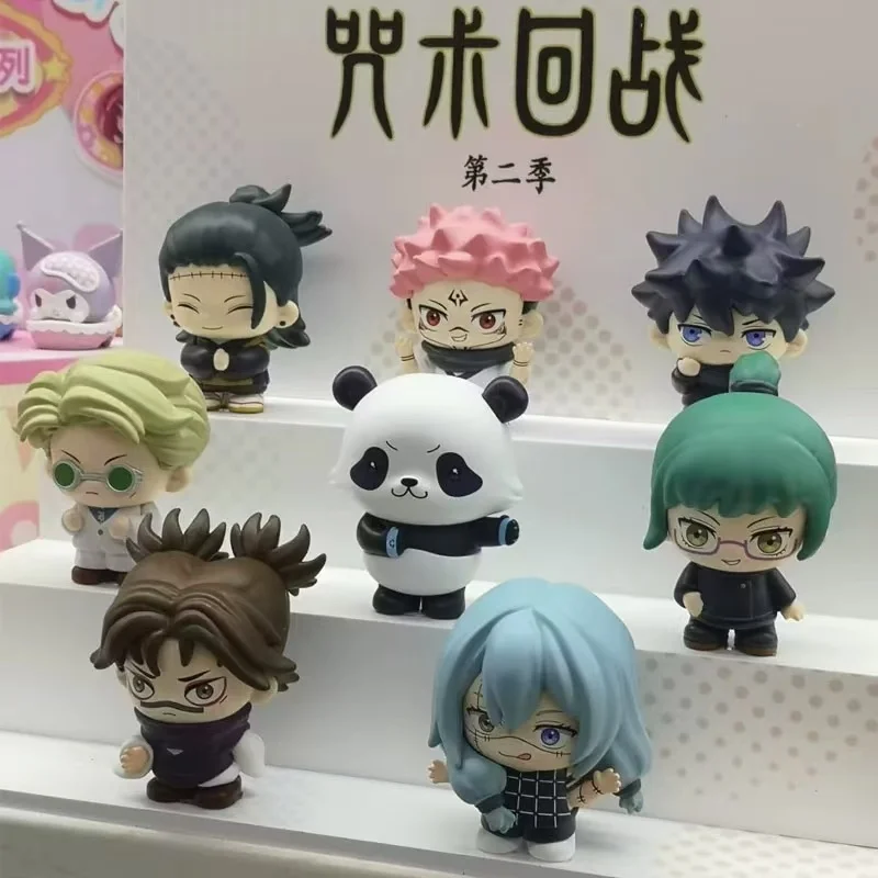 متوفر في المخزون حقيقي Jujutsu Kaisen الموسم 2 اليومية سلسلة صندوق أعمى شخصية أنيمي جوجو ساتورو جيتو سوجورو ألعاب الدمى اللطيفة الهدايا #6