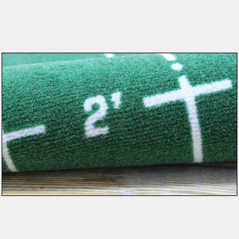 GTBL 2X Golf Carpet Putting Mat Thick Practice Putting Rug For Indoor Home Office Golf Practice Grass Mat Golf Training