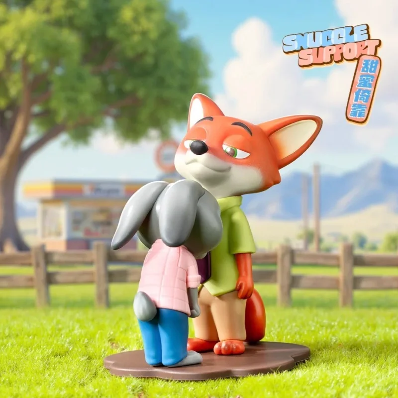 

Подлинная 52 игрушки Disney Zootopia's Best Partner слепая коробка модная настольная кукла украшение подарок на день рождения детский подарок