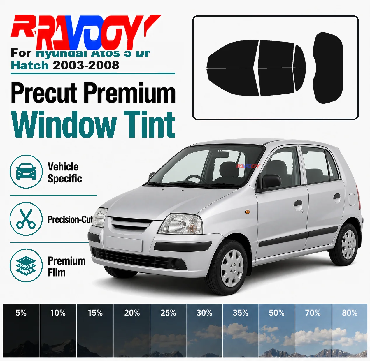 for-hyundai-atos-5-dr-hatch-2003-2008-ravooy-pre-cut-window-tint-film-vehicle-specific-full-kit-front-rear-windows-precision-cut