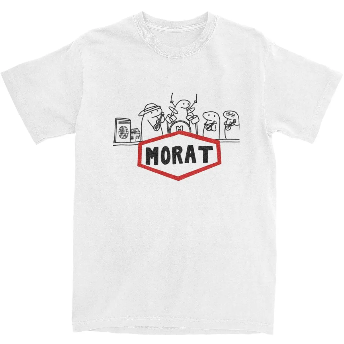 Morats T Shirt Beach Popular Band Vintage T Shirts 100% Cotton Fashion Tee Shirt For Man Short Sleeve Design Top Tees