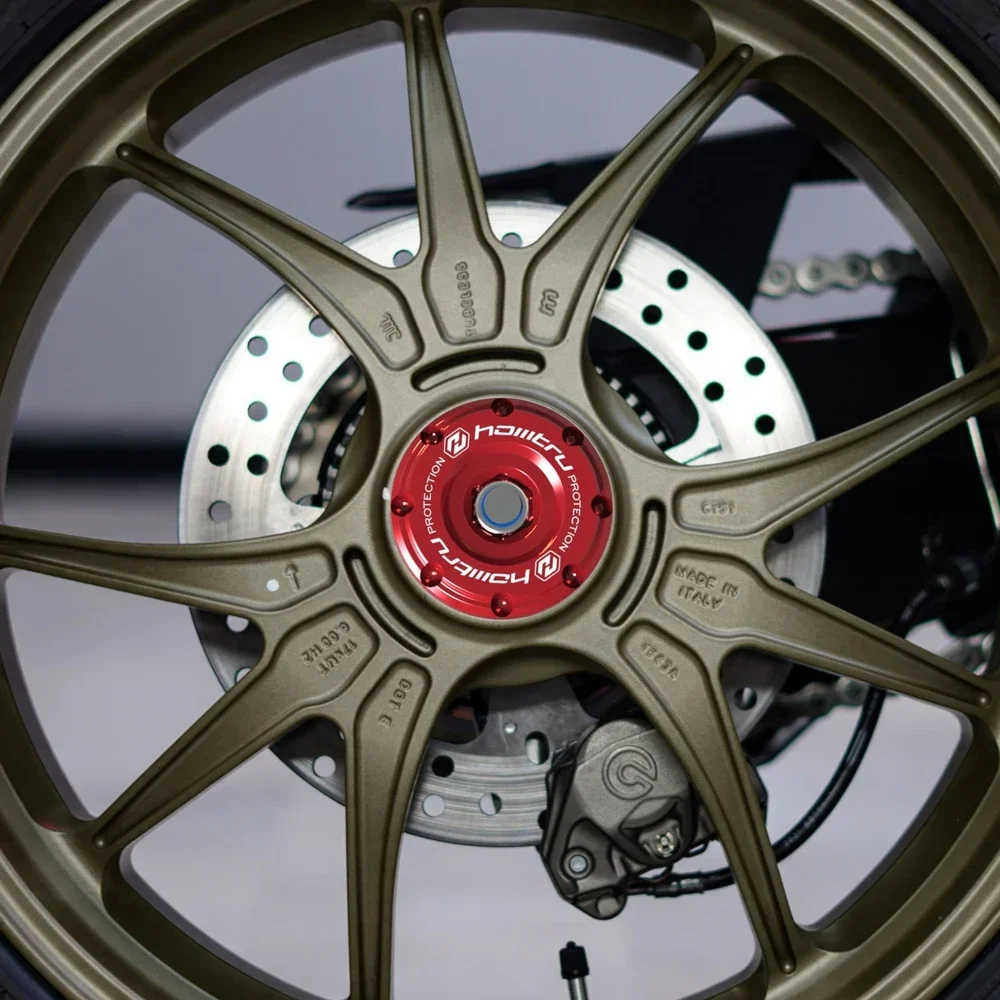 For Ducati Streetfighter V2 2022-2023 Streetfighter V4 S SP SP2 2020-2024 Front Rear Axle Fork Crash Slider Motorcycle Wheel Hub - Image 3