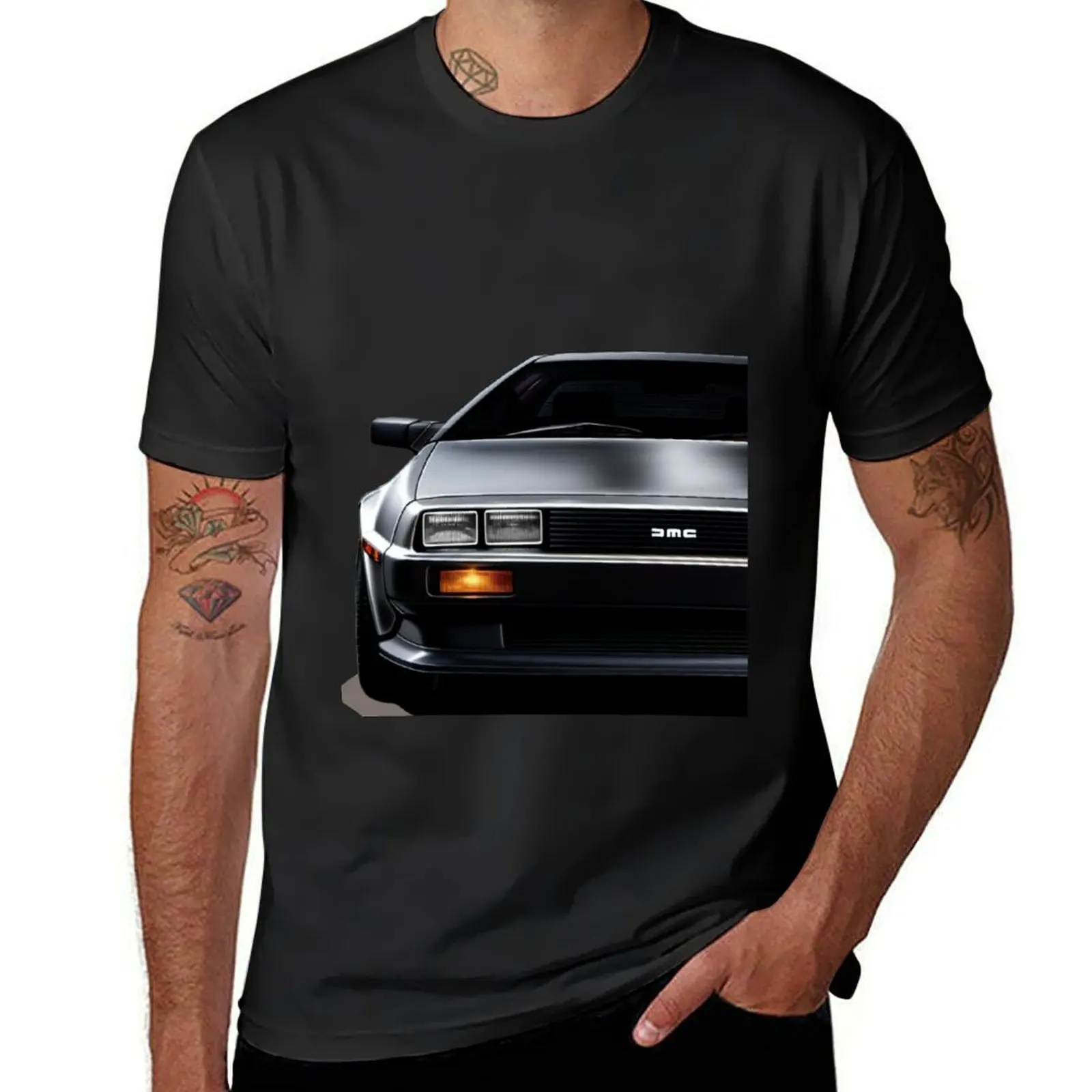 DeLorean - Insanely High Quality Design T-Shirt Short sleeve tee new edition mens t shirt